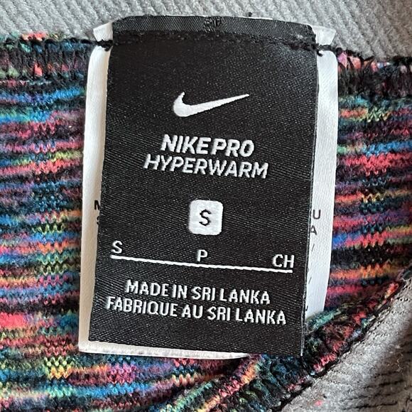 Nike Pro Women's HyperWarm Fleece-Lined Stirrup Leggings Size Small - Picture 9 of 15